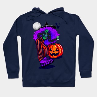 Curly witch Hoodie